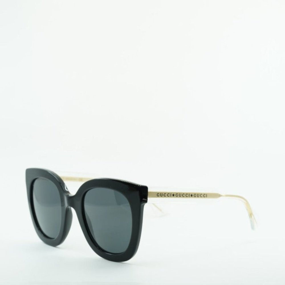 FINAL PRICE NEW GUCCI GG0564SN 001 GREY BLACK SUNGLASSES - Picture 3 of 9